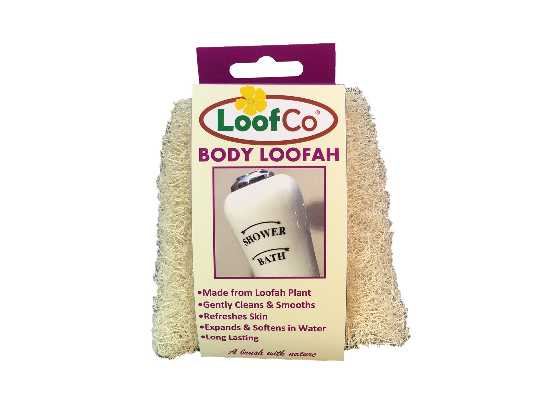 Burete ( lufa ) exfoliant pentru corp, LoofCo, 1 buc