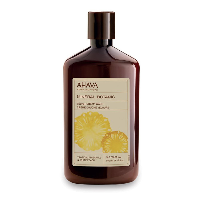 Crema de dus cu aroma de ananas Ahava Mineral Botanic 500 ml