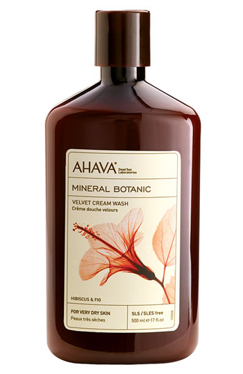 Crema de curatare Ahava Mineral Botanic Velvet Hibiscus si Smochine 500ml