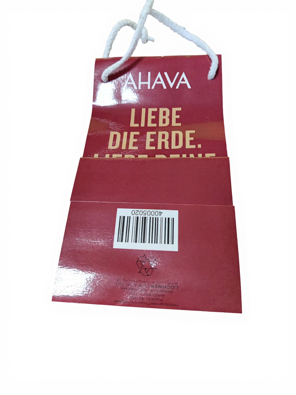 Punga de cadou Ahava Love the Earth