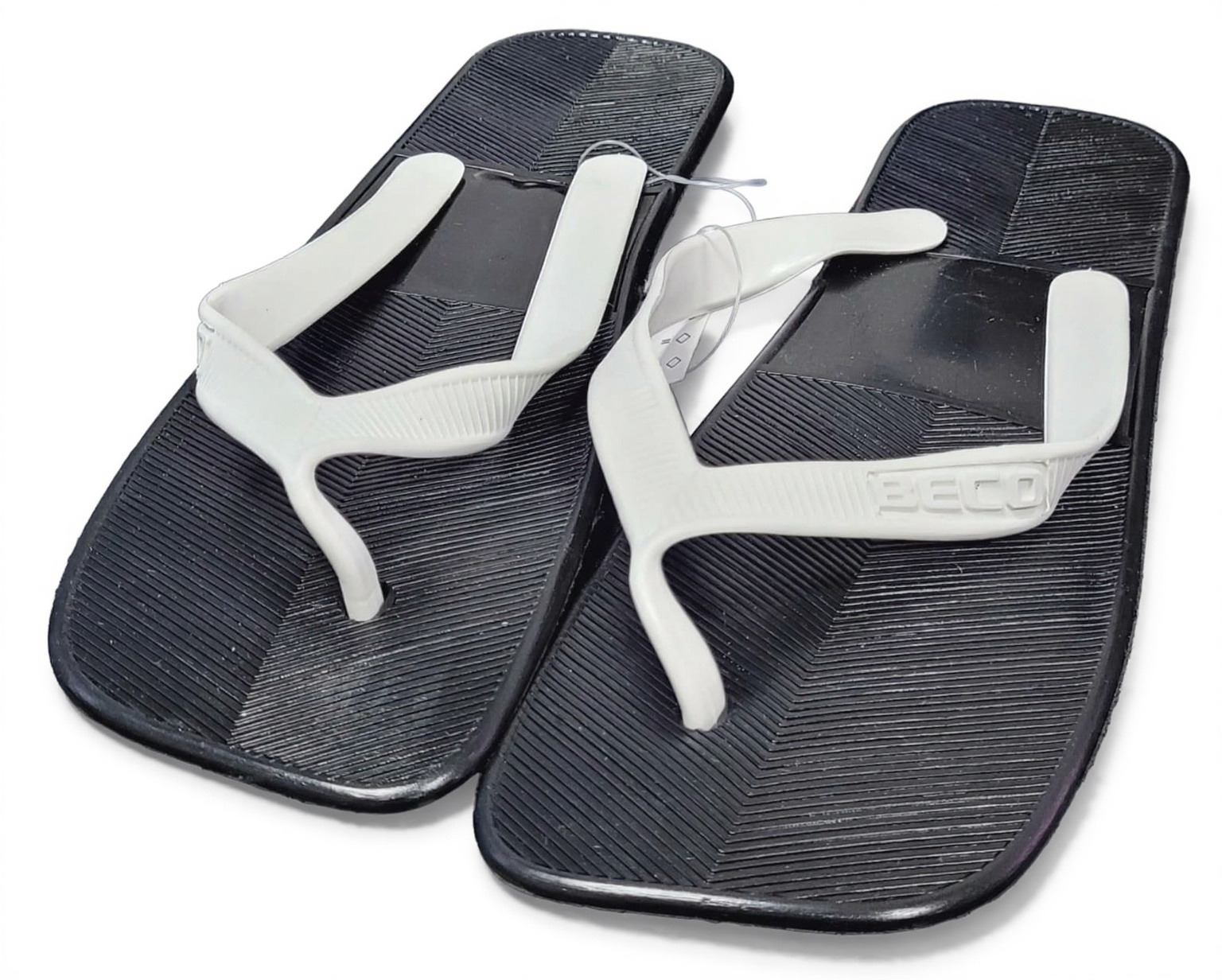 Slapi negri cu bareta alba Nr 39/40