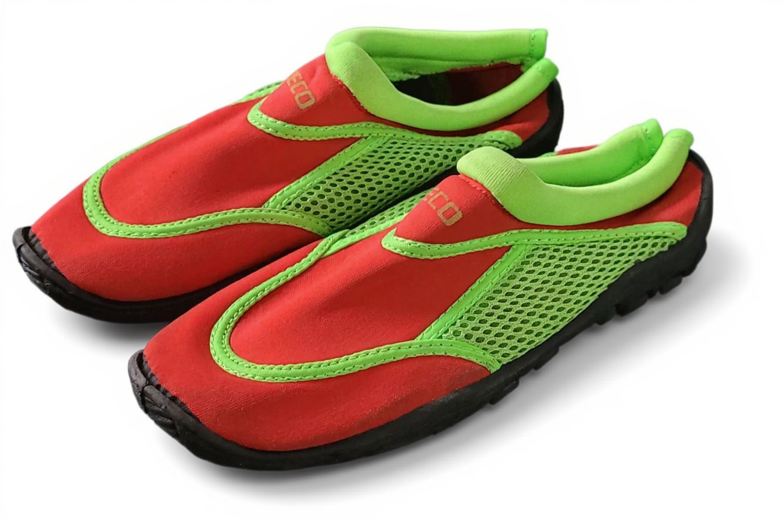 Pantofi de apa Beco rosu cu verde nr31