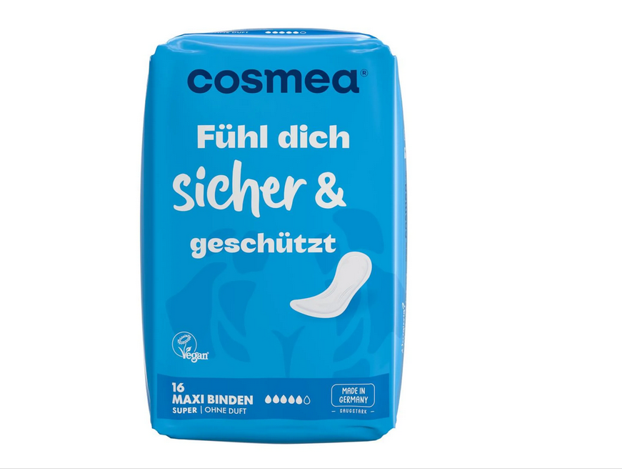 Absorbante igienice Cosmea Maxi Super 16buc